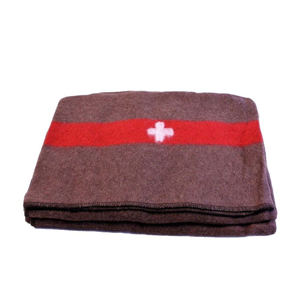 Couverture Armée suisse (100% laine)
