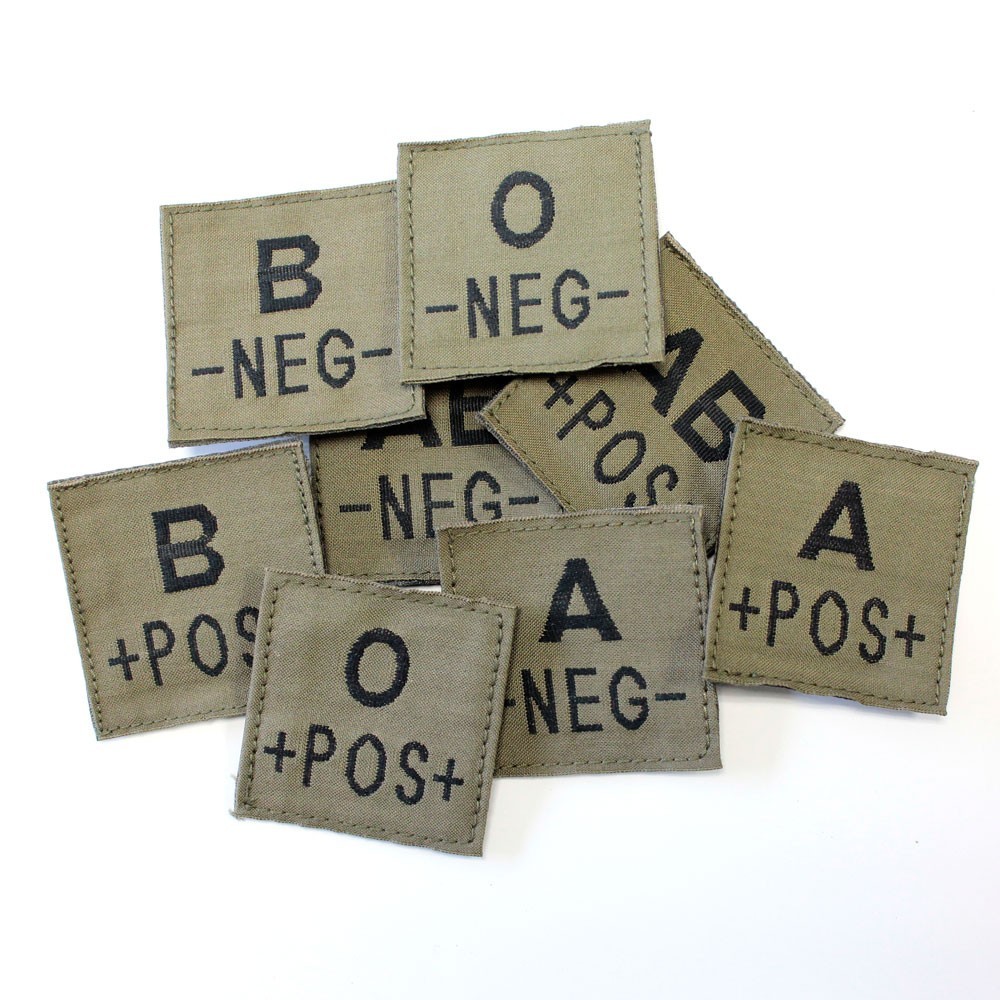 Groupe sanguin Basse Vision Armée française