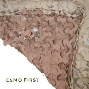 Filet Camo First® S-circle cut® (désert)